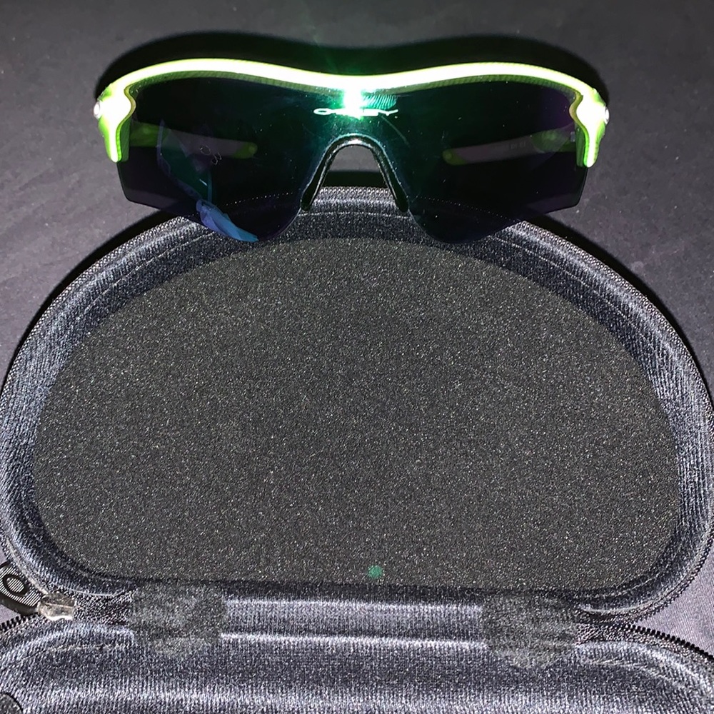 OAKLEY SUNGLASSES Tennis Ball Yellow Frame